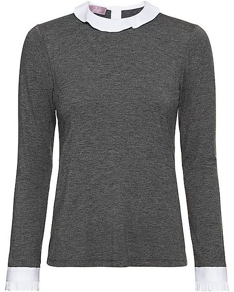 Brigitte von Schönfels Strickpullover Jerseyshirt mit Kragen günstig online kaufen