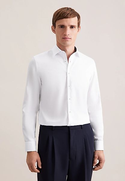 seidensticker Businesshemd "Schwarze Rose" Slim 1/1 Kentkragen Uni günstig online kaufen