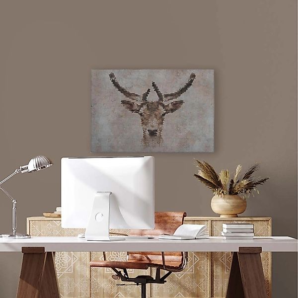 A.S. Création Leinwandbild "big three 3" Kunst  Tiere 1 Stk. tlg. Keilrahme günstig online kaufen