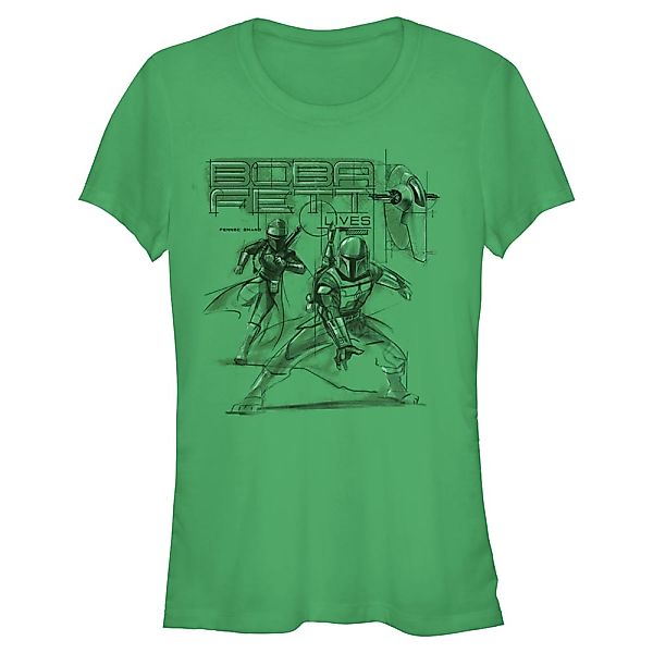 Star Wars - Book of Boba Fett - Gruppe New Outlaw Overlords - Frauen T-Shir günstig online kaufen