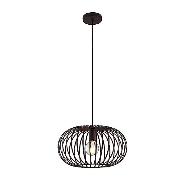 Lindby Pendelleuchte Nahele 9626266 Retro Vintage Antik aus Metall 1-flammi günstig online kaufen