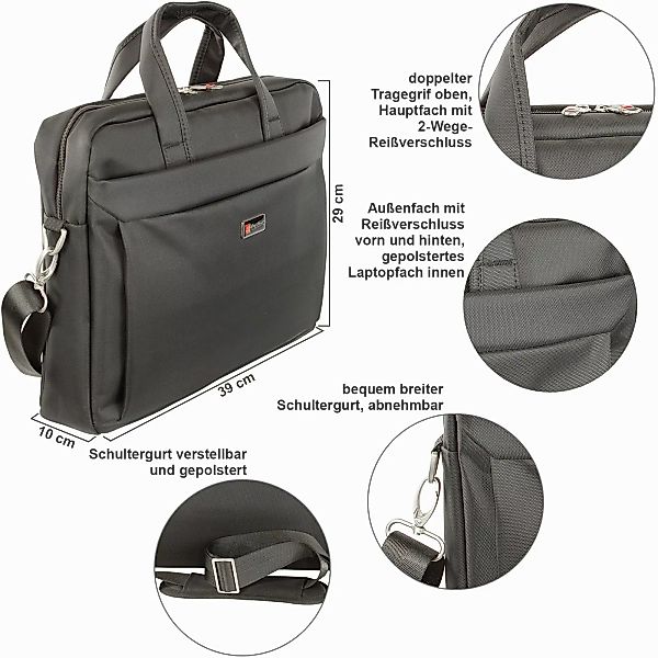 BAG STREET INTERNATIONAL Laptoptasche Große Umhängetasche günstig online kaufen