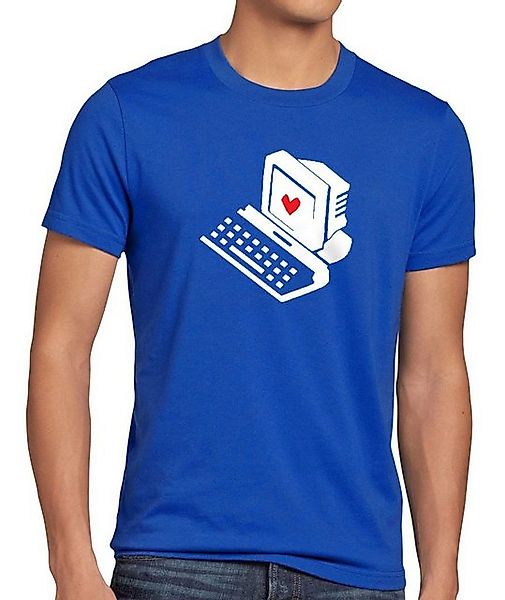 style3 T-Shirt Computer Love Sheldon Big Bang PC Mac Herz Nerd tbbt Retro t günstig online kaufen