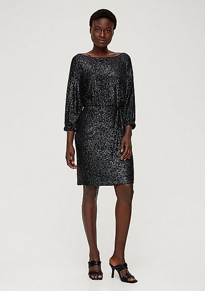s.Oliver Minikleid Kleid Kurzes Kleid mit Pailletten günstig online kaufen