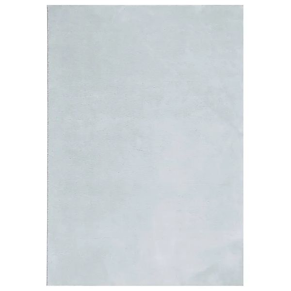 vidaXL Teppich Teppich HUARTE Kurzflor Weich und Waschbar Blau 120x170 cm, günstig online kaufen