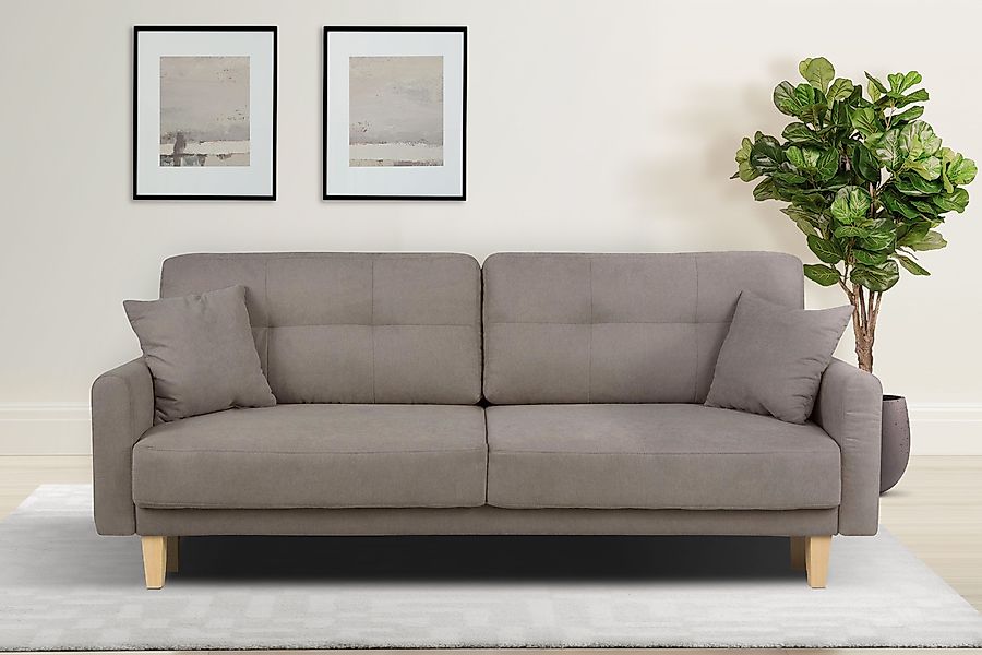 Home affaire 3-Sitzer TRIPLO optionale Schlafsofa günstig online kaufen