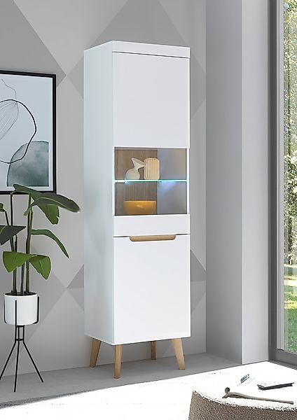 INOSIGN Vitrine »Torge, Hochschrank, Glasvitrine, Standvitrine, Vitrinensch günstig online kaufen