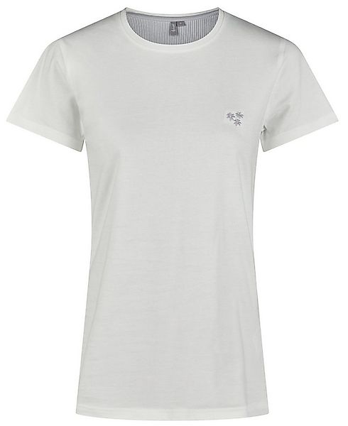 By Louise Pyjamaoberteil Damen Pyjamashirt mit kurzem Arm (1-tlg) Baumwolle günstig online kaufen