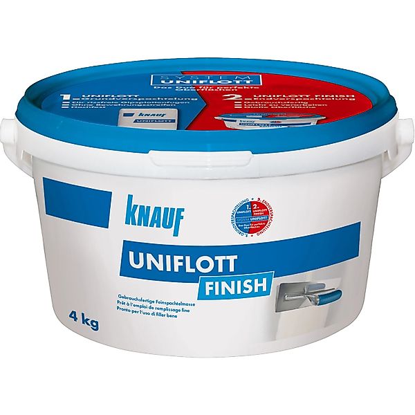 KNAUF Spachtelmasse Knauf Uniflott Finish Spachtelmasse 4 kg günstig online kaufen