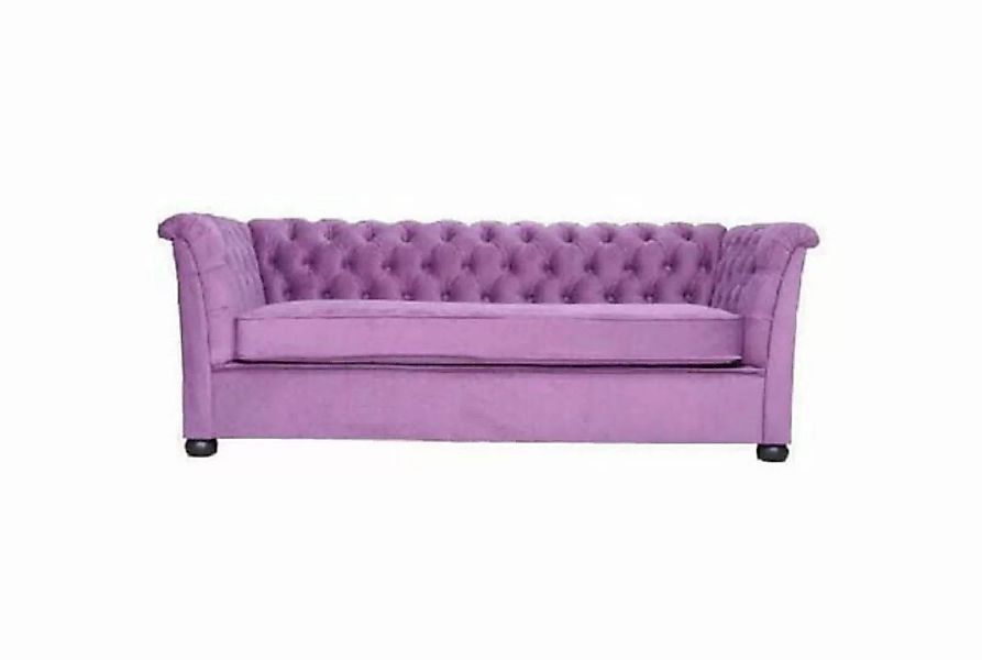 JVmoebel Sofa Chesterfield Couch Polster Textil Couchen Dreisitzer Sofa Lil günstig online kaufen