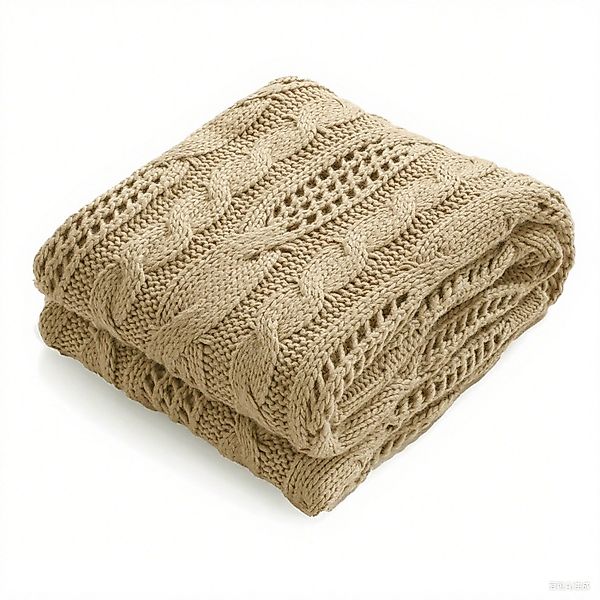Amélie Home Tagesdecke Lochmuster Decke, Chenille günstig online kaufen