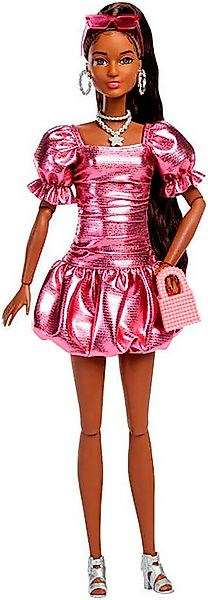 Barbie Anziehpuppe Barbie Deluxe Style im rosa Metallic Outfit günstig online kaufen