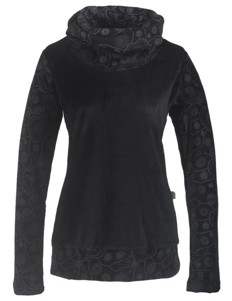 Vishes Sweater Rollkragen Samtpullover Sweater aus günstig online kaufen