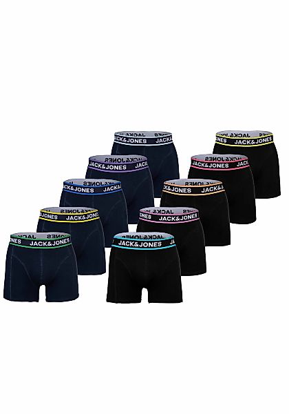 Jack & Jones Boxershorts "Boxershort JACLIMES SOLID TRUNKS 10 PACK 10er Pac günstig online kaufen