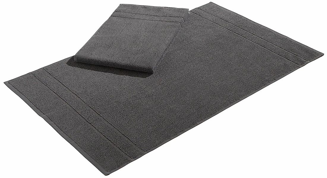 my home Badematte "Inga, 2 tlg. Hotelmatten-Set" Höhe 4 mm beidseitig nutzb günstig online kaufen