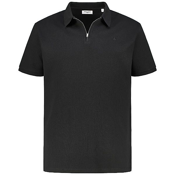 Jack&Jones Poloshirt mit Elasthan, leicht Farbe schwarz Größe: 5XL günstig online kaufen