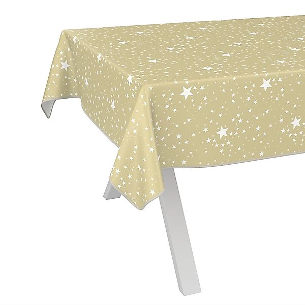 ANRO Tischdecke Wachstuch abwaschbar Sterne Tischwäsche günstig online kaufen