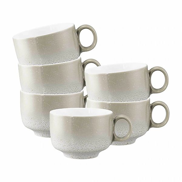 Seltmann Weiden Tasse "Milchkaffeetassen mit Henkel Sento Home 350 ml 6er S günstig online kaufen