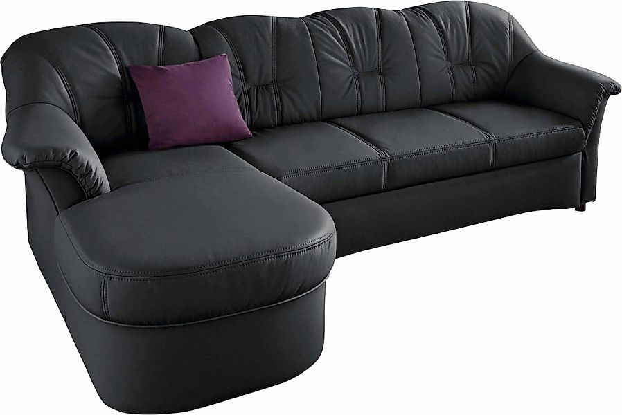 DOMO collection Ecksofa »Flores Schlafsofa, B/T/H: 233/142/86 cm, L-Form«, günstig online kaufen