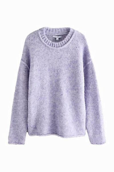 Next Rundhalspullover Weicher Strickpullover Rundhalsausschnitt Wolle (1-tl günstig online kaufen