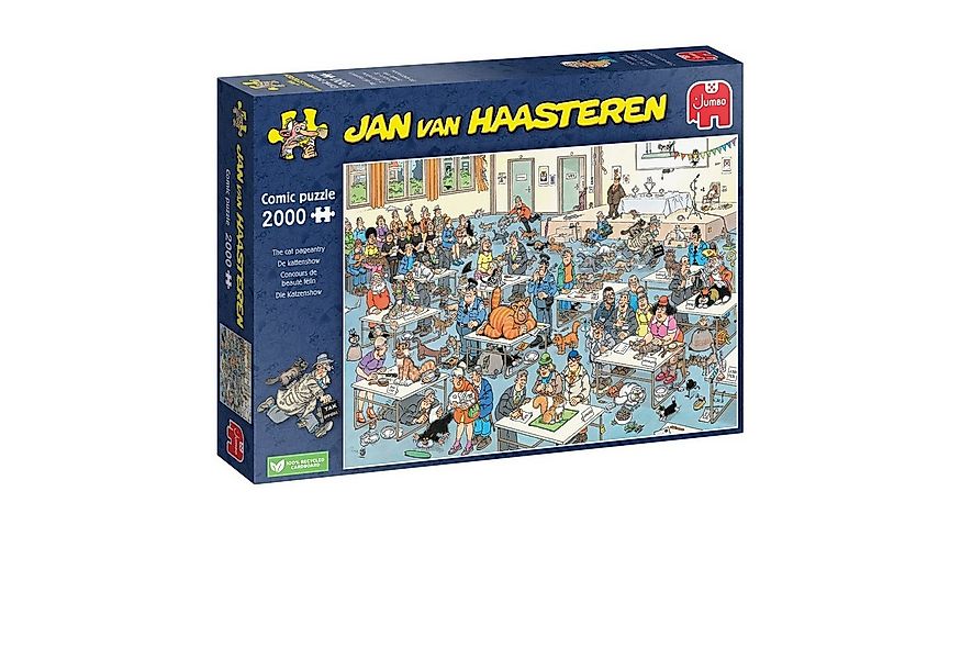 Jan van Haasteren Puzzle Jan van Haasteren Die Katzenshow 2000 Teile Puzzle günstig online kaufen