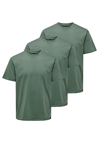 ONLY & SONS T-Shirt 3er Pack günstig online kaufen