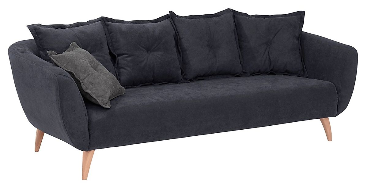 Home affaire 3-Sitzer "Baggio modern und romantisches Design, bequem", Zier günstig online kaufen