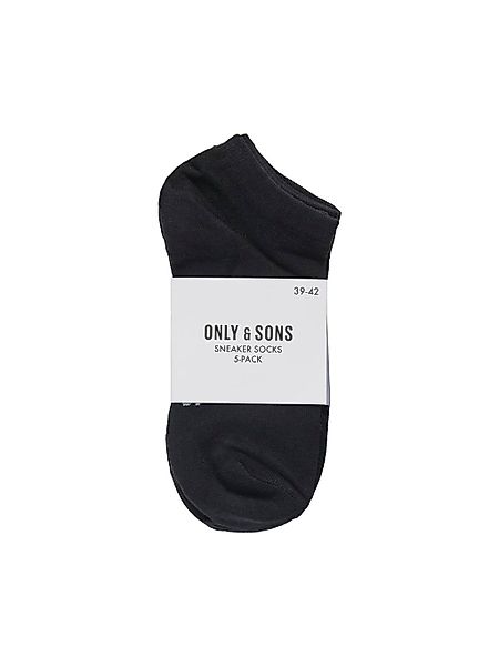 ONLY & SONS Freizeitsocken "ONSBASIC SNEAKER SOCK 5 PACK NOOS" Packung, 5 P günstig online kaufen