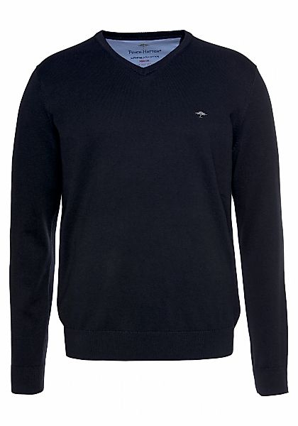 FYNCH-HATTON Strickpullover "FYNCH-HATTON Pullover mit V-Kragen", mit V-Aus günstig online kaufen