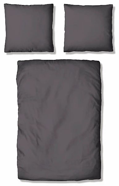 my home Bettwäsche »Desner«, (2 tlg.), Mikrofaser Qualität, Uni Design, 100 günstig online kaufen