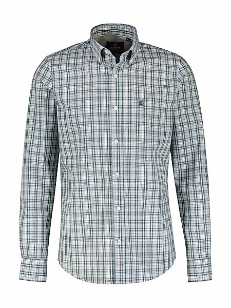 LERROS Karohemd "LERROS Kariertes Herrenhemd mit Button-down-Kragen" günstig online kaufen