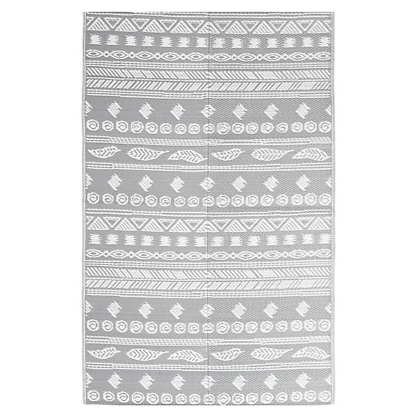 vidaXL Outdoorteppich Grau 140x200 Cm Pp 1085911 günstig online kaufen