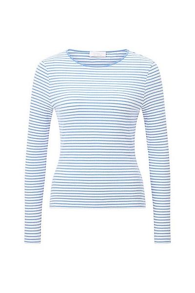 Rich & Royal T-Shirt Damen Longsleeve mit Streifen (1-tlg) günstig online kaufen