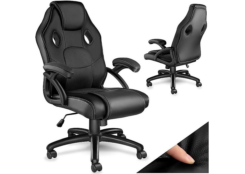 tectake Gaming-Stuhl Bürostuhl (Set, 1 St), Textileinlagen gegen Schwitzen günstig online kaufen