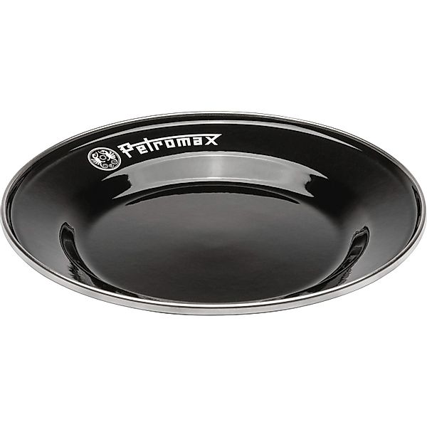 Petromax Emaille Teller Schwarz 18 cm 2 Stück günstig online kaufen