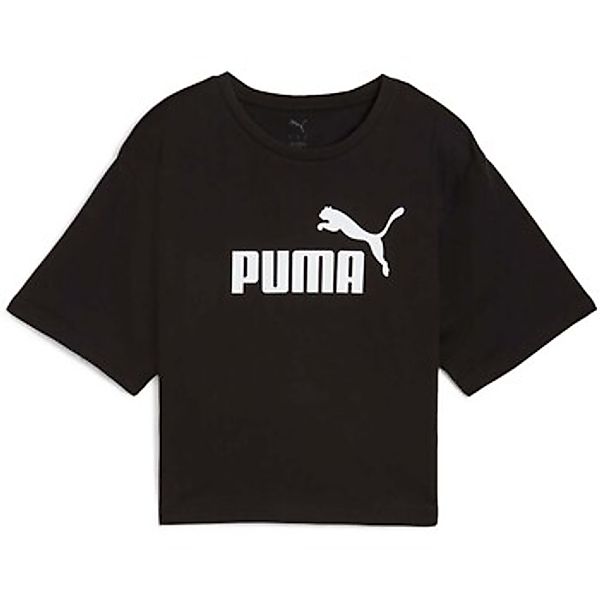 Puma  T-Shirt Ess Cropped No. 1 Logo Relaxed Tee günstig online kaufen