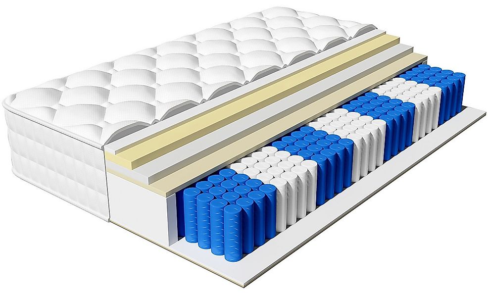 Taschenfederkernmatratze Matratze, 7-Zonen Federkernmatratze Matratzen mit günstig online kaufen