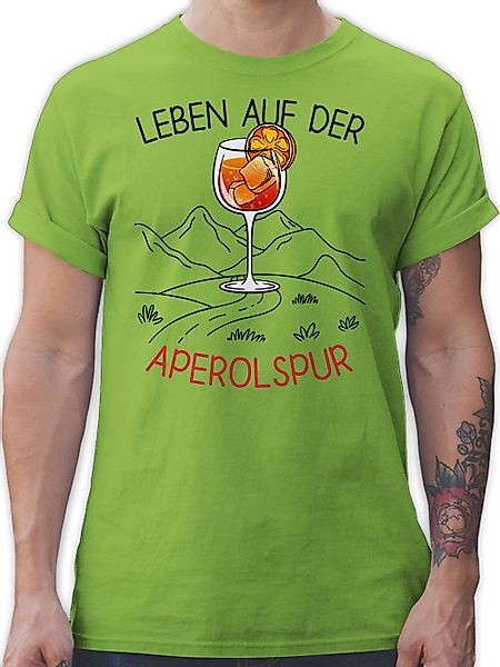 Shirtracer T-Shirt Leben auf der Aperolspur, günstig online kaufen