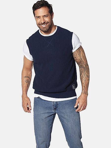 Jan Vanderstorm Pullunder URVA mit markantem Muster günstig online kaufen