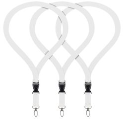 WEBBOMB Schlüsselanhänger 3x Lanyard unbedruckt Schlüsselbänder günstig online kaufen