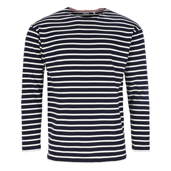 modAS Langarmshirt Herren Shirt Bretonisches Streifenshirt günstig online kaufen