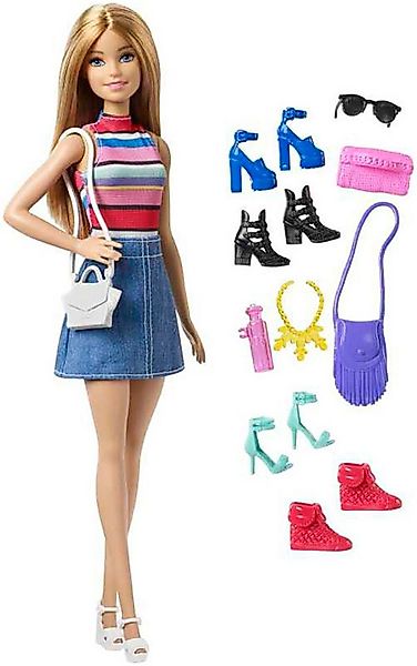 Barbie Anziehpuppe Puppe und Accessoires-Kollektion günstig online kaufen