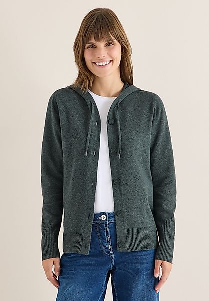 CECIL Cardigan mit Kapuze mit Tunnelzugband günstig online kaufen