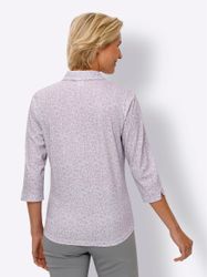Sieh an! Klassische Bluse Druckbluse günstig online kaufen