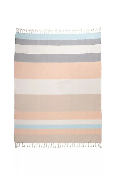 Kuscheldecke Stripes Pastel, Baumwolle (Bs160) günstig online kaufen