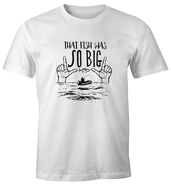 MoonWorks Print-Shirt Herren T-Shirt Angler-Shirt That günstig online kaufen