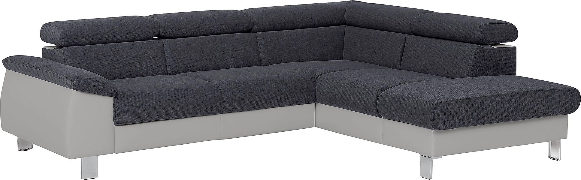 COTTA Ecksofa "Komaris L-Form mit Kopfteilverstellung", wahlweise mit Bettf günstig online kaufen