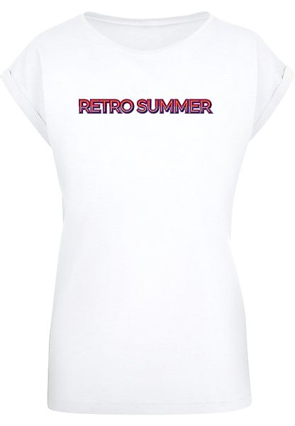 Merchcode T-Shirt "Merchcode Damen Ladies Summer - Retro T-Shirt", (1 tlg.) günstig online kaufen