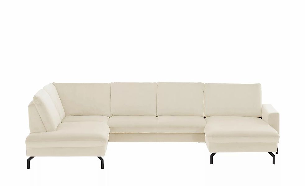 meinSofa Wohnlandschaft  Grace ¦ creme ¦ Maße (cm): B: 332 H: 89 T: 220.0 P günstig online kaufen