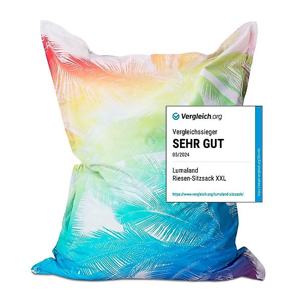 Lumaland Sitzsack XXL Bean Bag Riesen-Sitzkissen günstig online kaufen